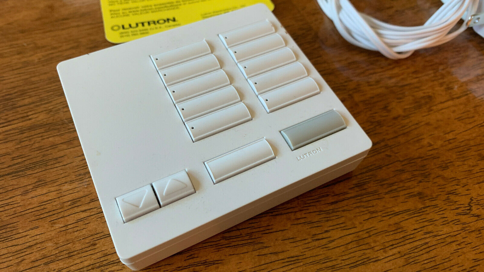 lutron homeworks tabletop keypad